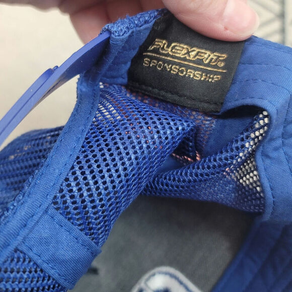 Travis Mathew Big Bend Royal Blue Mesh Pineapple Print Adjustable Hat - Picture 10 of 10